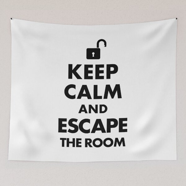 Item preview, Funny Keep Calm and Escape the Room - Escape Room  designed and sold by EstelleStar.