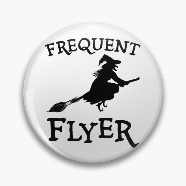 Item preview, Frequent Flyer Halloween Witch designed and sold by EstelleStar.