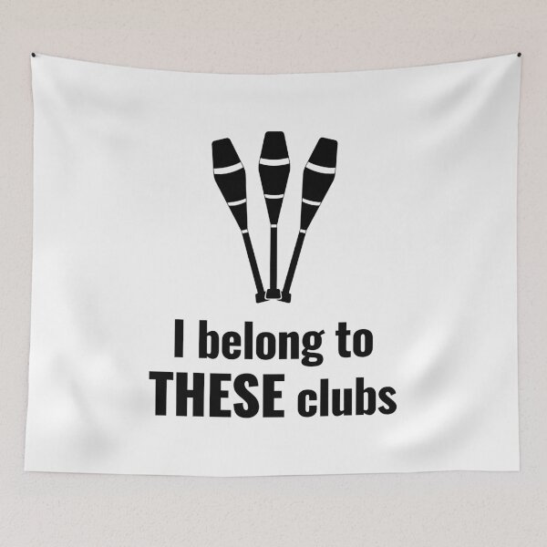 Item preview, Juggling Clubs Design designed and sold by EstelleStar.