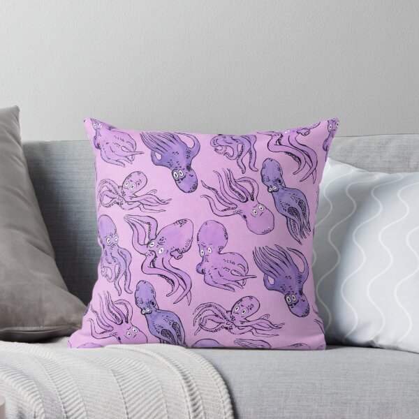 Item preview, octopus pattern - purple designed and sold by KarolinaSt.