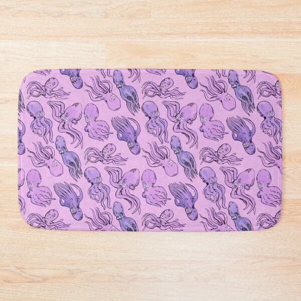 Item preview, octopus pattern - purple designed and sold by KarolinaSt.