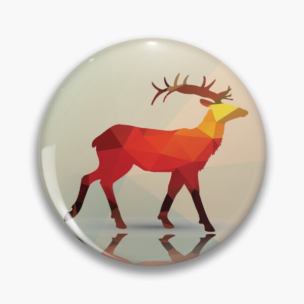 Item preview, Abstract Geometric Deer designed and sold by AnastasiaDesign.
