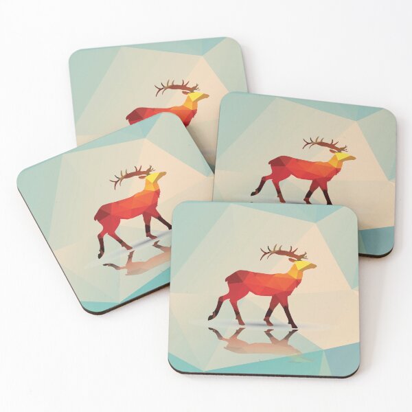 Item preview, Abstract Geometric Deer designed and sold by AnastasiaDesign.