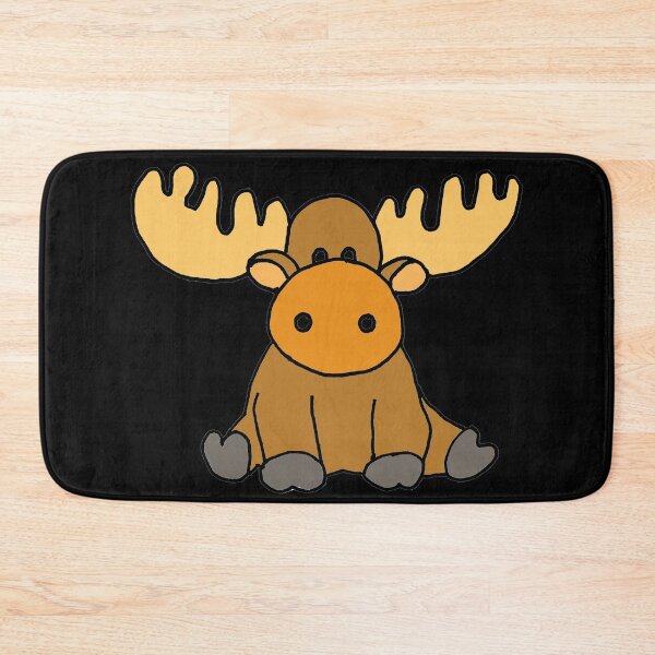 Item preview, Cute Funny Baby Moose Cartoon designed and sold by Nature's Fancy.