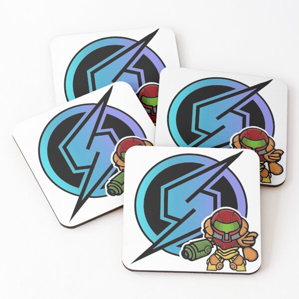 Item preview, Metroid prime "Blue Samus Logo" Design designed and sold by Charlzthebucket.