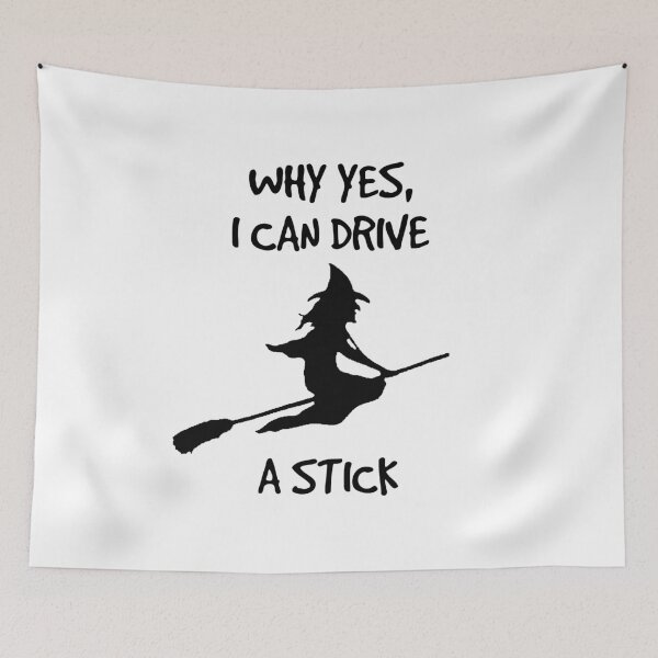 Item preview, Halloween Witch Broomstick Joke designed and sold by EstelleStar.