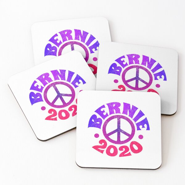 Item preview, Bernie Sanders 2020 Vintage Peace Symbol Hippie designed and sold by EstelleStar.