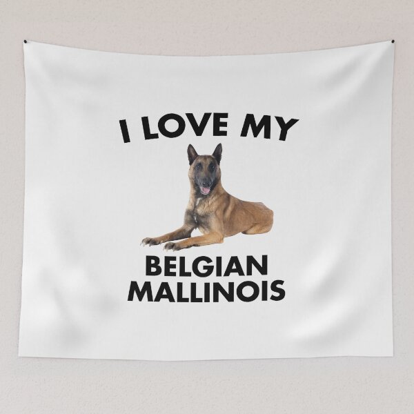 Item preview, I Love My Belgian Mallinois designed and sold by EstelleStar.