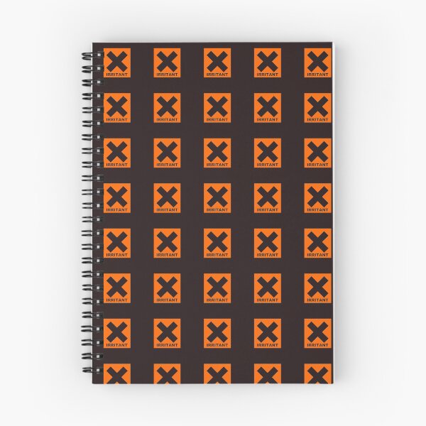 Item preview, Irritant Hazard Warning Symbol designed and sold by WibbleDesign.
