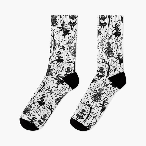 Item preview, Black and white country girls designed and sold by Gaia Marfurt.