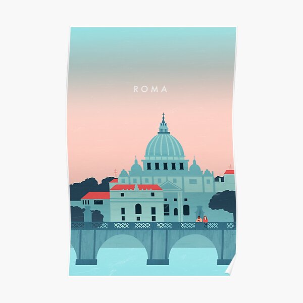 Rome travel poster Poster