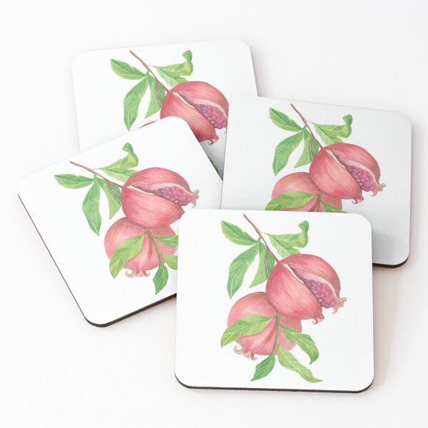 Item preview, Pomegranate - A Botanical Illustration  designed and sold by NatashaMMenon.
