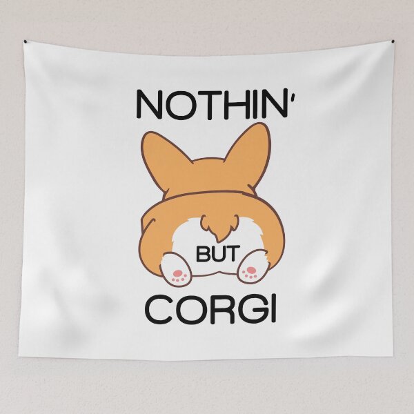 Item preview, Corgi Butt Funny Design for Dog Owners designed and sold by EstelleStar.