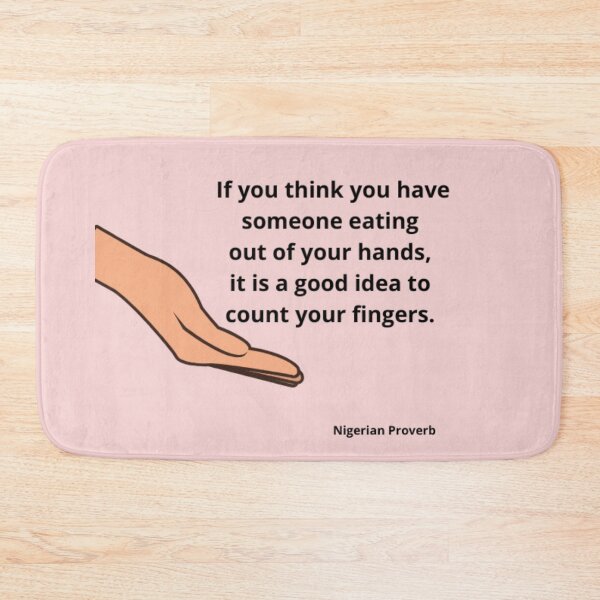 Item preview, Count your fingers - African proverb designed and sold by DWeyers.