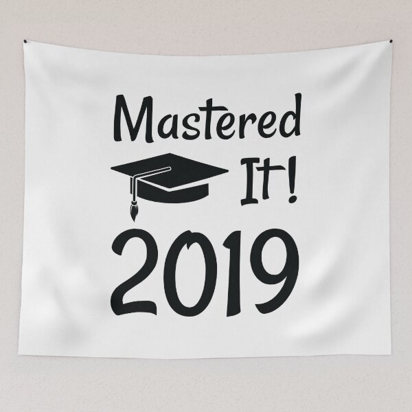 Item preview, Master's Degree 2019 Graduation Gift product designed and sold by EstelleStar.