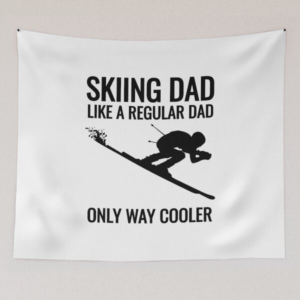 Item preview, Skiing DAD - Just Like a Regular Dad Only Way Cooler! designed and sold by EstelleStar.