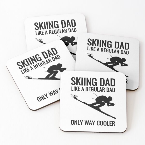 Item preview, Skiing DAD - Just Like a Regular Dad Only Way Cooler! designed and sold by EstelleStar.