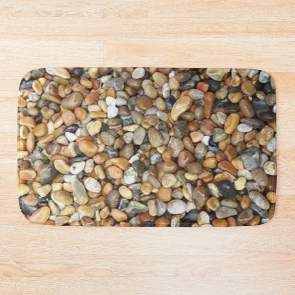 Item preview, Seaside landscape photography Pebbles on the beach nature theme seascape designed and sold by Julieford.