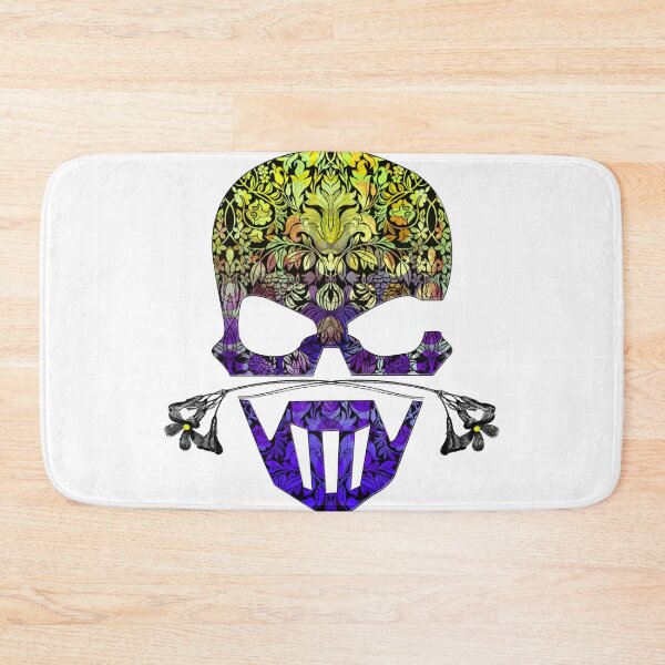 Item preview, SKULL FLORAL ORNAMENTS III designed and sold by Pia Schneider.
