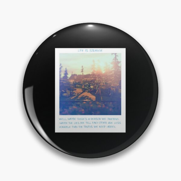 Item preview, La vida es extraña antes de la tormenta Chloe Price Rachel Amber Polaroid Quote designed and sold by IdlyBlue.