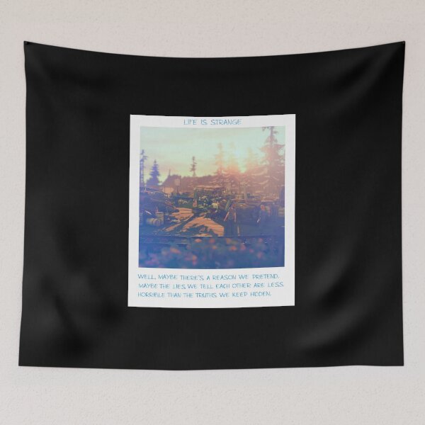 Item preview, Life Is Strange Before The Storm Chloe Price Rachel Amber Polaroid Quote designed and sold by IdlyBlue.