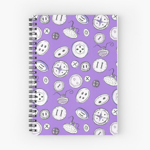 Item preview, a few buttons - purple designed and sold by KarolinaSt.
