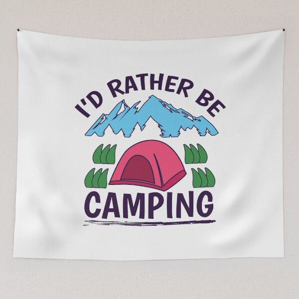 Item preview, Love to Tent Camp - I'd Rather Be Camping designed and sold by EstelleStar.