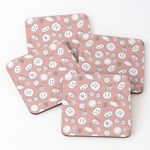 Item preview, a few buttons - brown designed and sold by KarolinaSt.