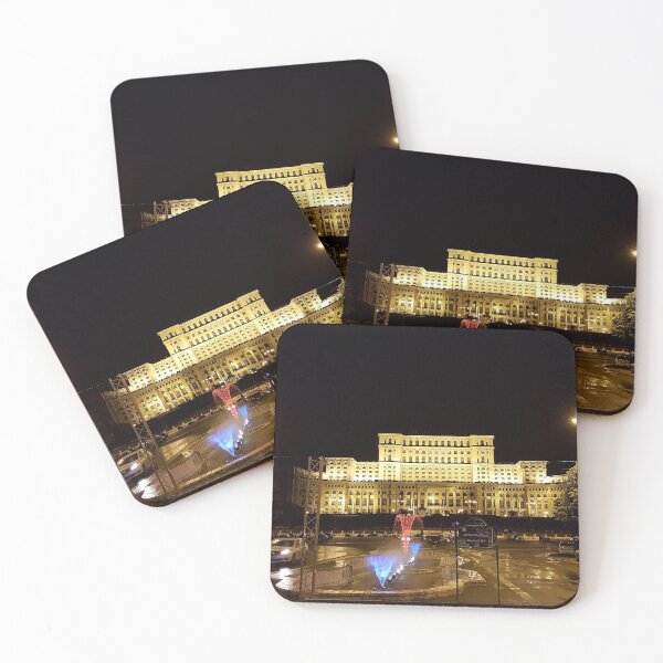 Item preview, The Palace of the Parliament at night, Bucharest, Romania. designed and sold by Ambasador.
