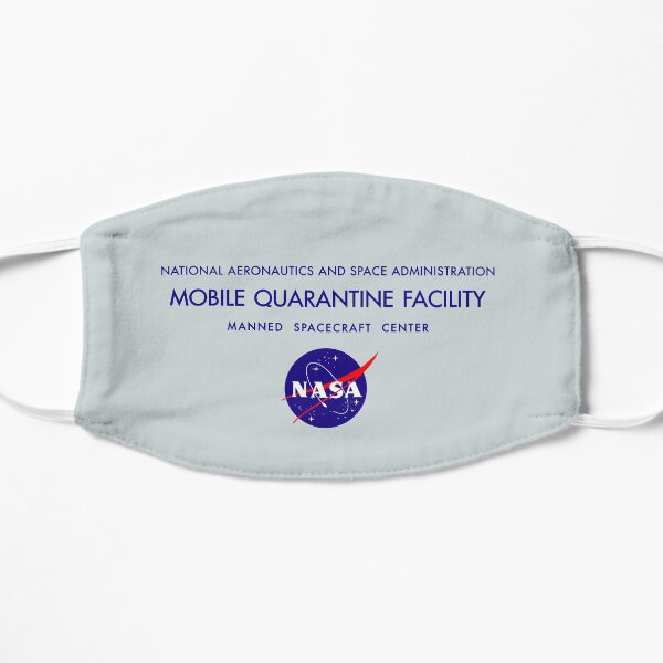 NASA Mobile Quarantine Facility Mask Flat Mask