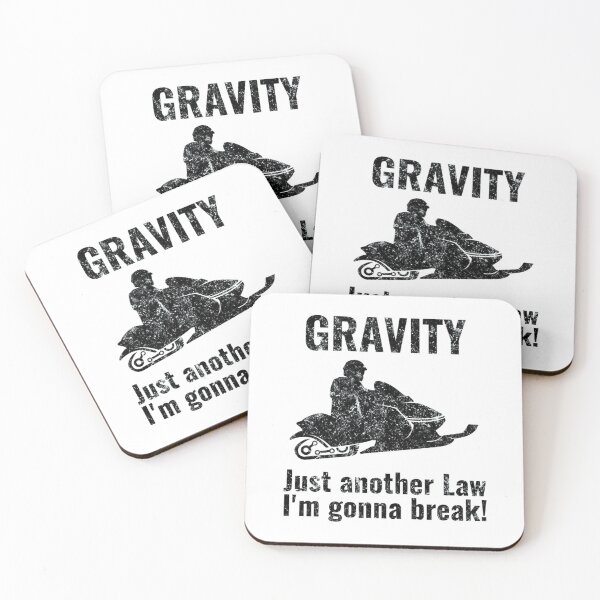 Item preview, Snowmobile - Gravity: Just another Law I'm going to Break! designed and sold by EstelleStar.