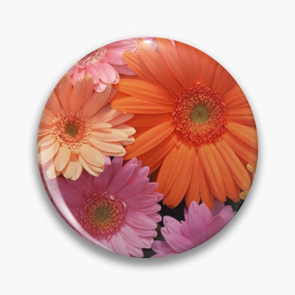 Item preview, Pink & Orange Flowers designed and sold by SockSandwich.