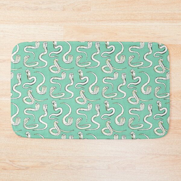Item preview, cobras pattern - mint green designed and sold by KarolinaSt.