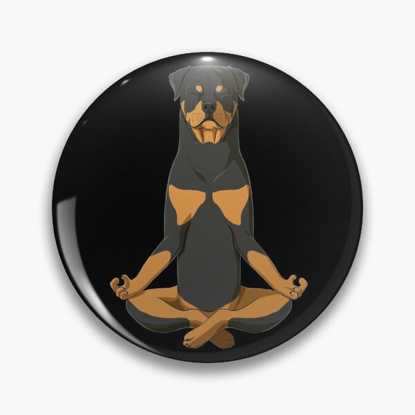 Item preview, Meditate Dog Rottweiler Strokes  designed and sold by alwe-designs.