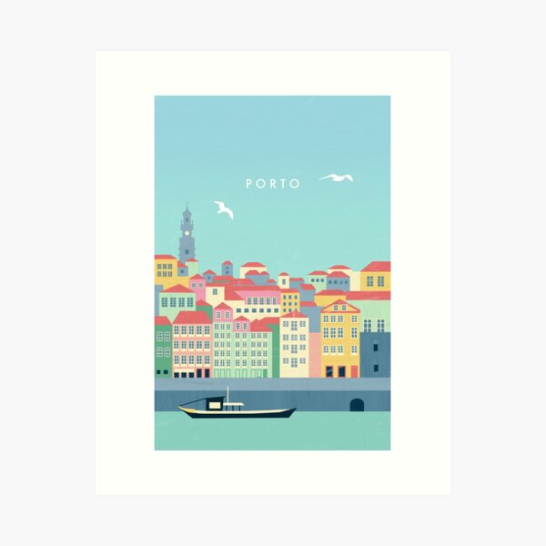 Aperçu de l'œuvre Affiche de voyage d'affranchissement créée et vendue par katinkareinke.