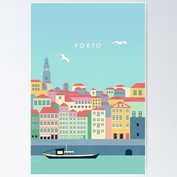 Item preview, Postage travel poster designed and sold by katinkareinke.