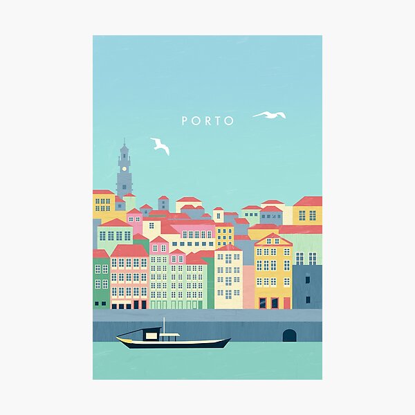 Item preview, Postage travel poster designed and sold by katinkareinke.