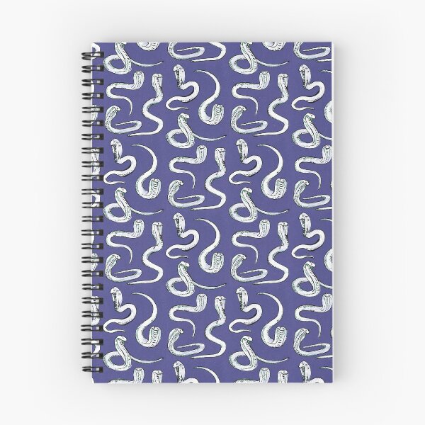 Item preview, cobras pattern - blue designed and sold by KarolinaSt.