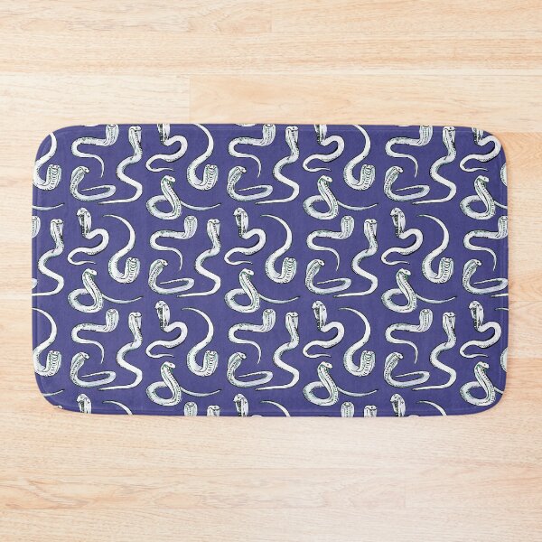 Item preview, cobras pattern - blue designed and sold by KarolinaSt.