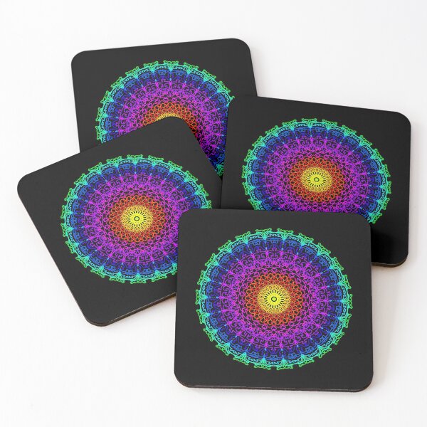 Item preview, Rainbow Mandala designed and sold by kallydru.