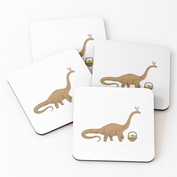 Item preview, Happy Easter Dinosaur Brontosaurus Apatasaurus designed and sold by EstelleStar.