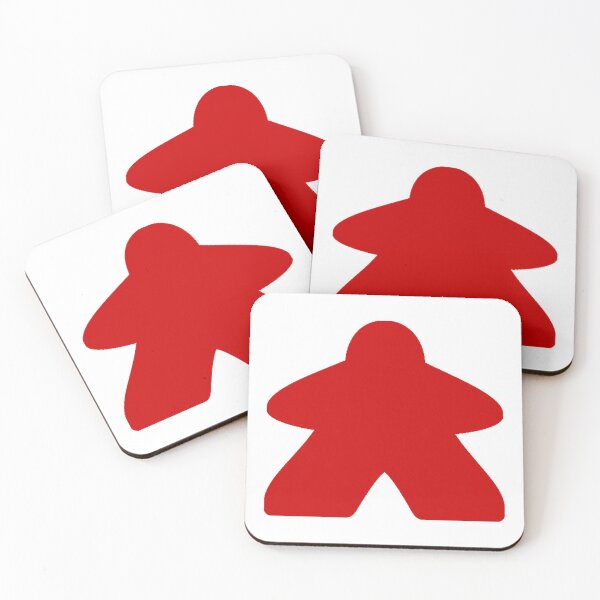 Item preview, The Red Meeple Board Game Piece designed and sold by WibbleDesign.