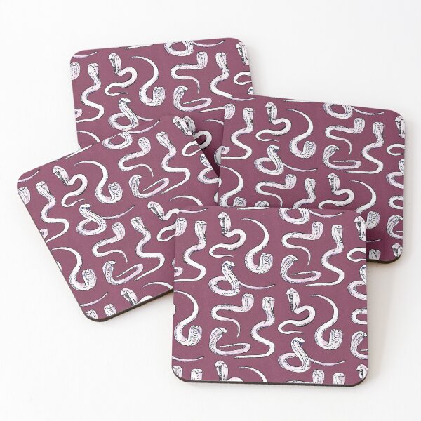 Item preview, cobras pattern - vine red designed and sold by KarolinaSt.