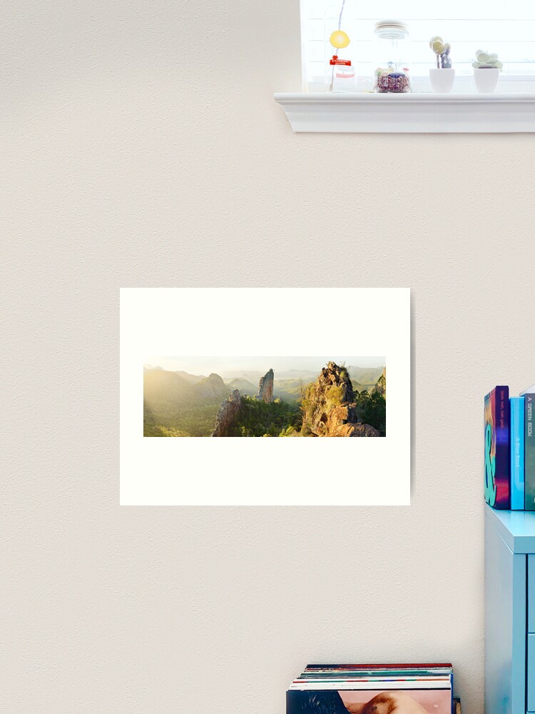 Thumbnail 2 of 3, Art Print, The Bread Knife, Warrumbungles, New South Wales, Australia designed and sold by Chockstone.