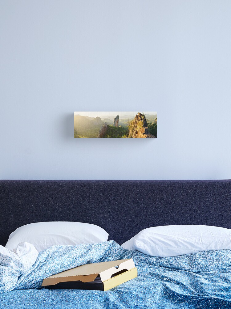 Thumbnail 2 of 3, Canvas Print, The Bread Knife, Warrumbungles, New South Wales, Australia designed and sold by Chockstone.