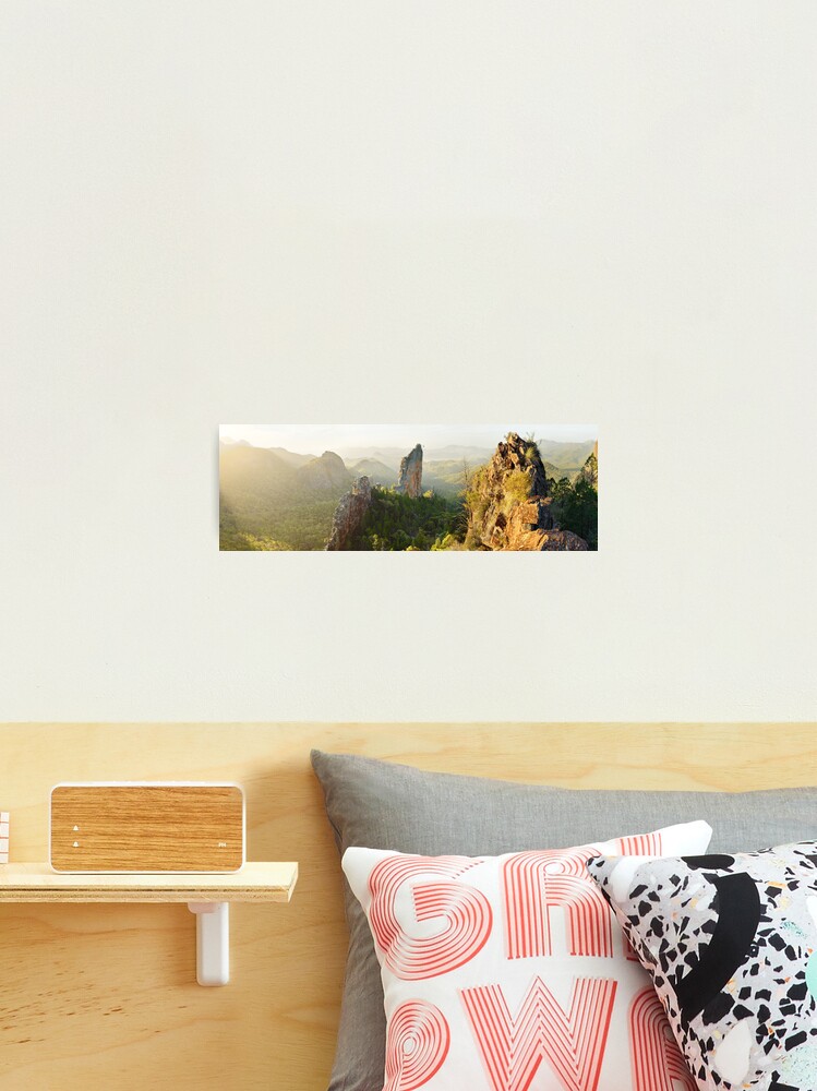 Thumbnail 2 of 3, Photographic Print, The Bread Knife, Warrumbungles, New South Wales, Australia designed and sold by Chockstone.