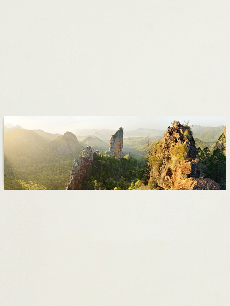 Thumbnail 1 of 3, Photographic Print, The Bread Knife, Warrumbungles, New South Wales, Australia designed and sold by Chockstone.