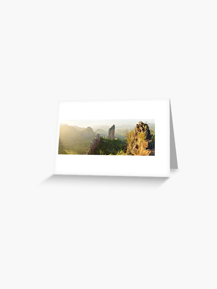 Thumbnail 1 of 2, Greeting Card, The Bread Knife, Warrumbungles, New South Wales, Australia designed and sold by Chockstone.