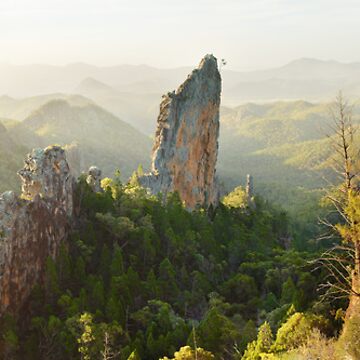 Artwork thumbnail, The Bread Knife, Warrumbungles, New South Wales, Australia by Michael Boniwell