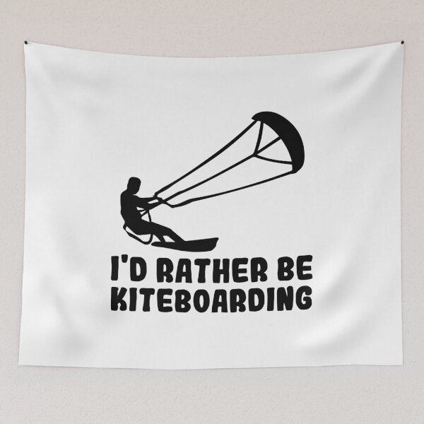 Item preview, I'd Rather be Kiteboarding  Kiteboard Gift Design designed and sold by EstelleStar.